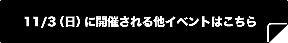 11/3（日）に開催される他イベントはこちら